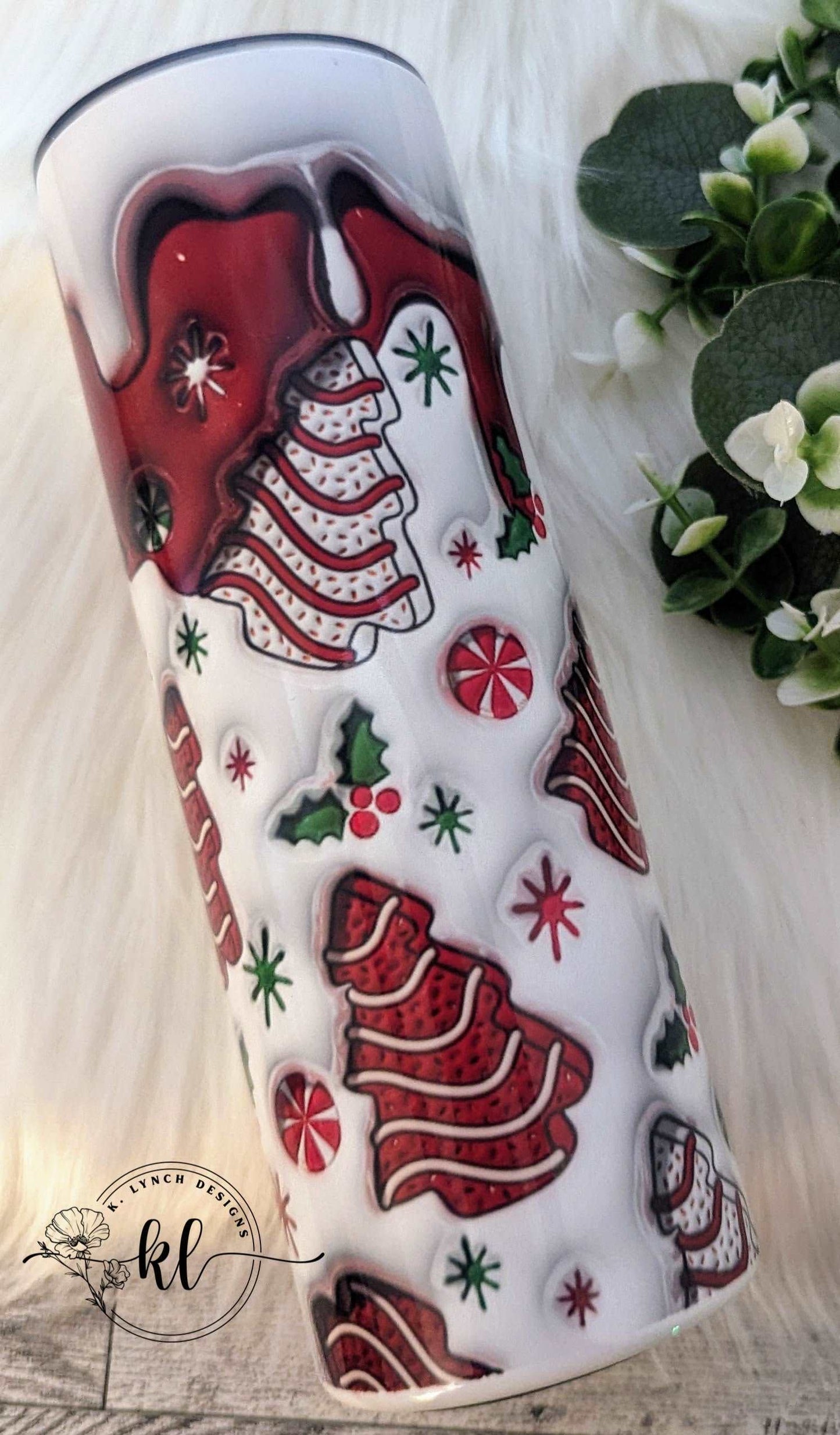 20 oz. Inflated Christmas Tree Cakes