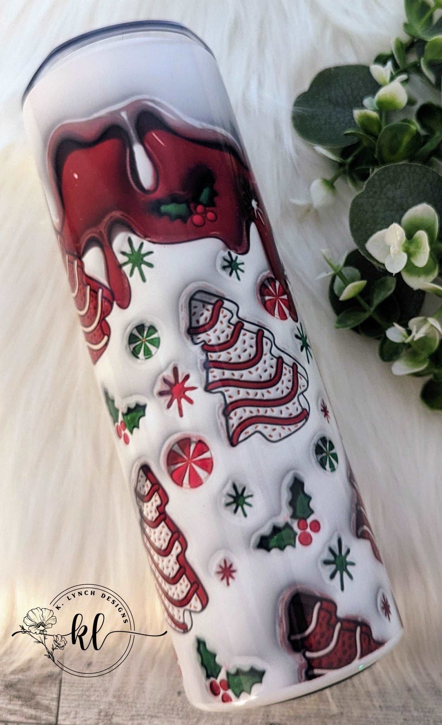 20 oz. Inflated Christmas Tree Cakes