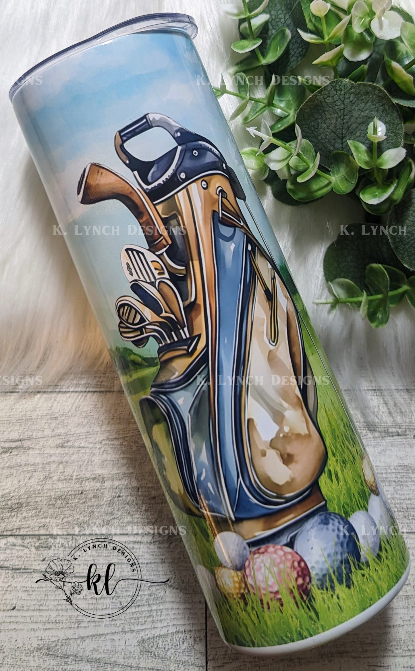 20 oz. "The Older I Get The Harder It Is To Find My Balls" Golf Tumbler