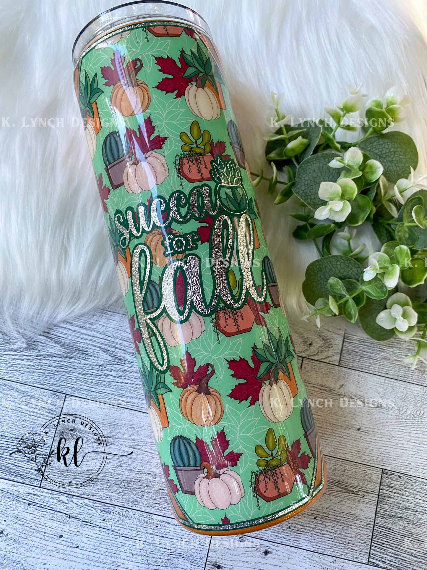 30 oz. "Succa for Fall" Tumbler