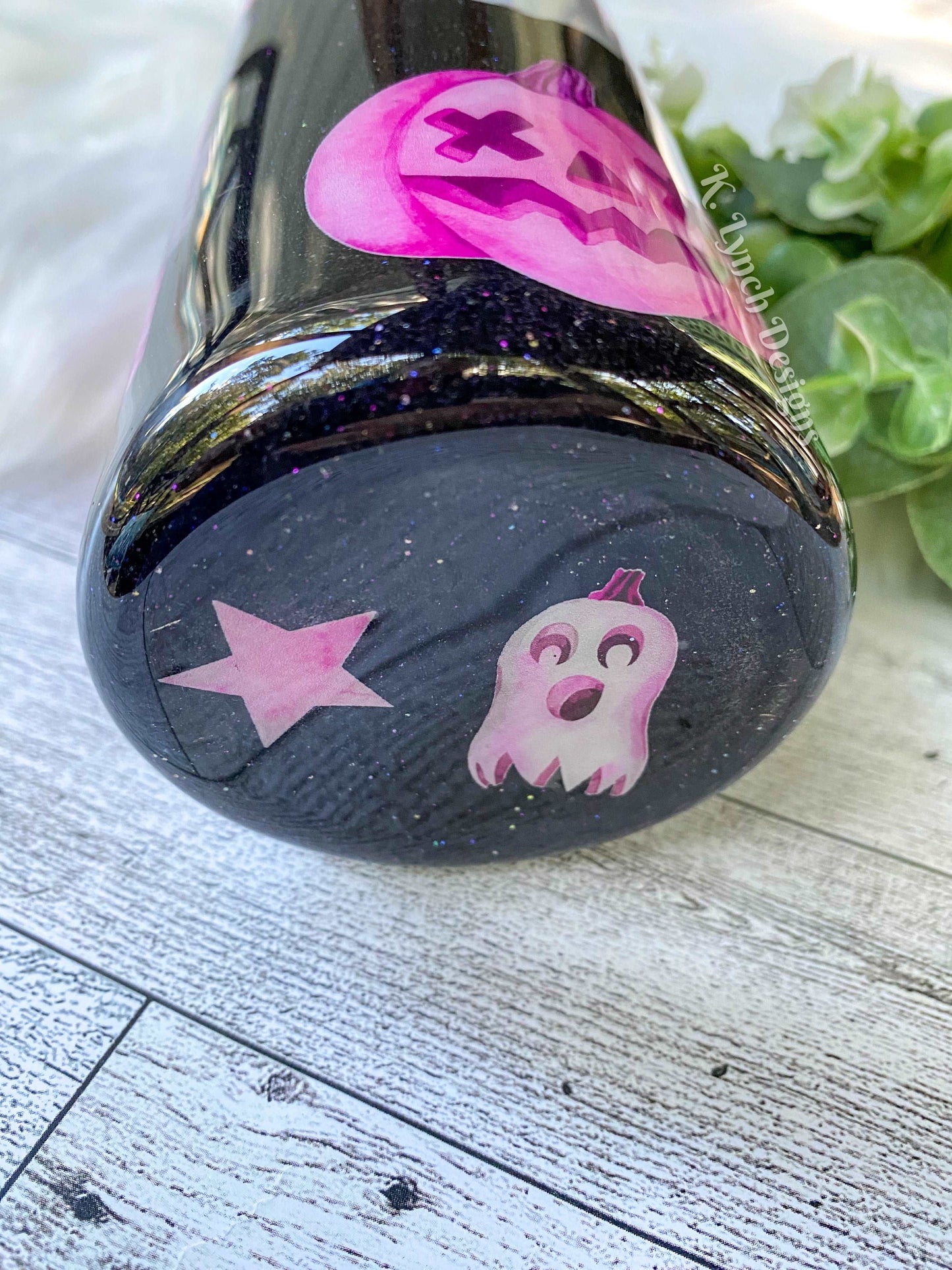 20 oz. Pink/Purple Halloween Tumbler