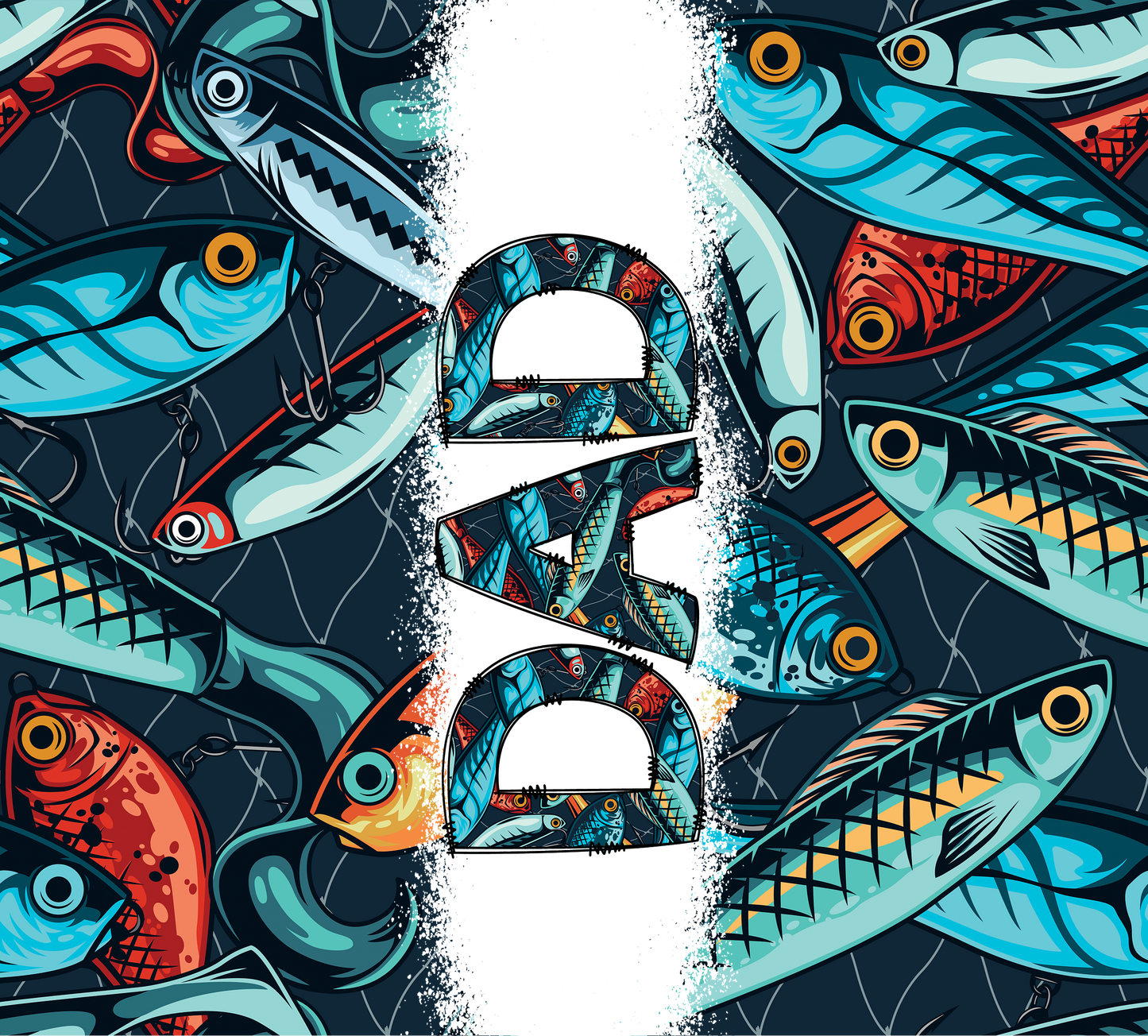 20 oz. Fishing Lure Dad Tumbler