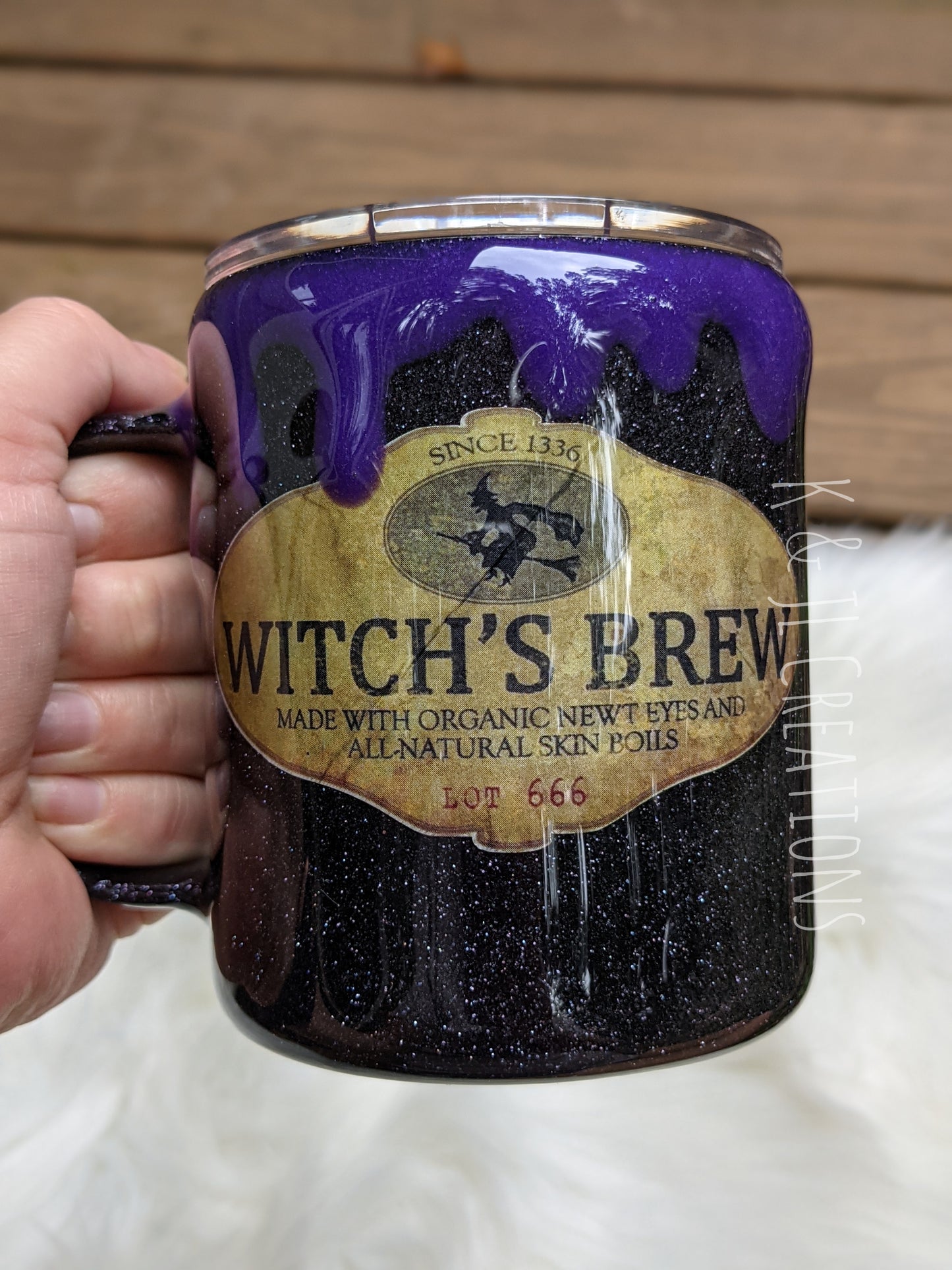 12 oz. "Witch's Brew" Camper Mug