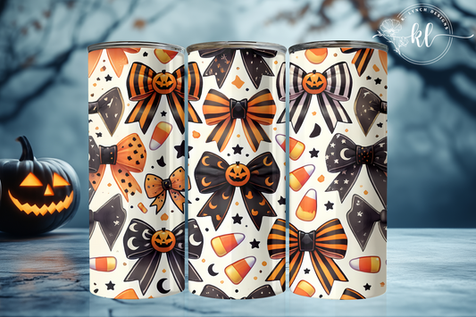 20 oz.  Coquette Halloween Tumbler