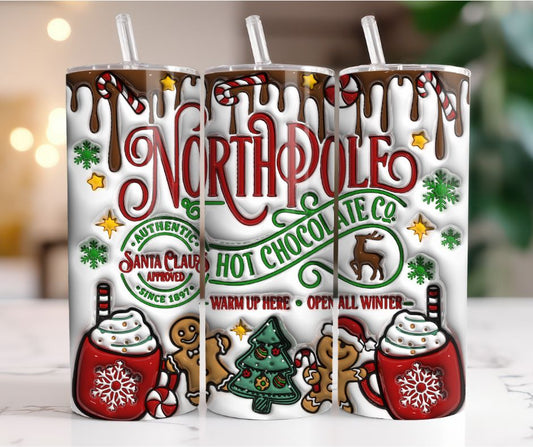 20 oz. North Pole Hot Chocolate Co. - Open All Winter